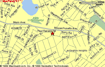 Park Ave. Congregational Church map
