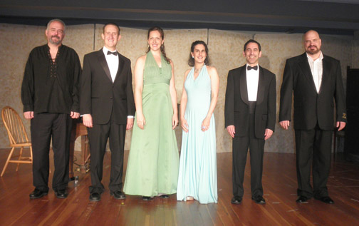 cast in formal dress