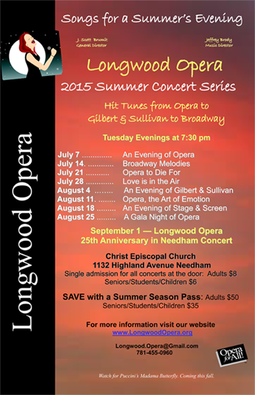 Summer concerts flyer